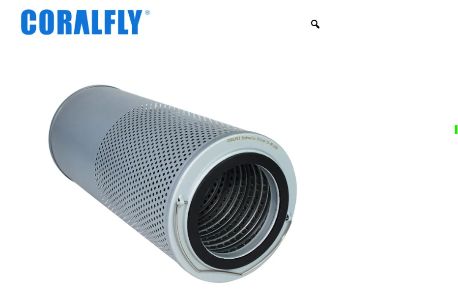 Filtro Hidráulico Coralfly CL-HC1486 / 53C1486 para Maquinaria Pesada y Sistemas Hidráulicos