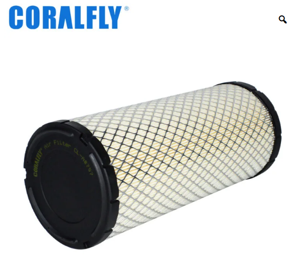 Filtro de Aire CL-A8757 CORALFLY para Motor y Maquinaria Pesada con Papel HV de Alta Eficiencia OEM Replacement
