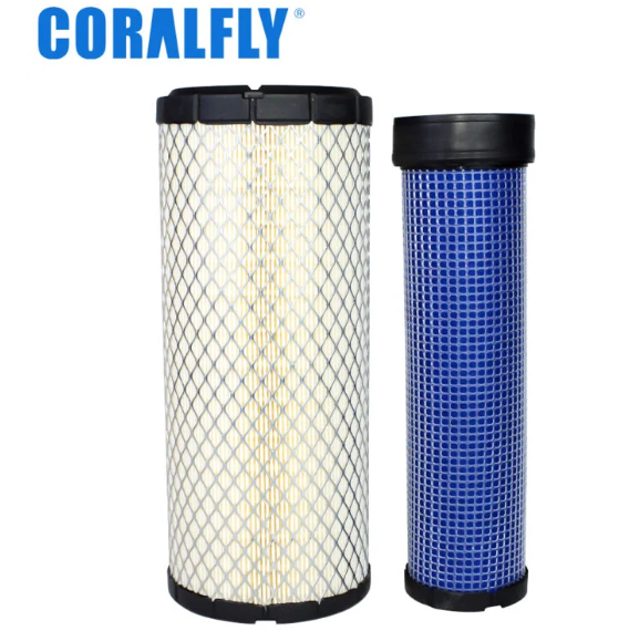 Filtro de Aire CL-A8757 CORALFLY para Motor y Maquinaria Pesada con Papel HV de Alta Eficiencia OEM Replacement
