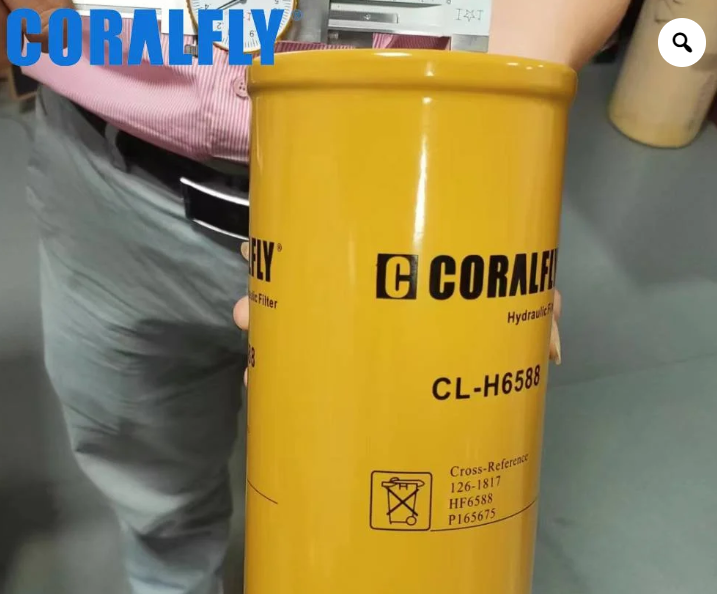 Filtro Hidráulico CL-H6588 / HF6588 Compatible BT8878-MPG P165675 para Maquinaria y Sistemas Hidráulicos